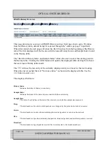 Preview for 328 page of Optical Systems Design OSD2524 User Manual