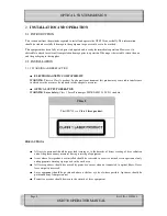 Preview for 9 page of Optical Systems Design OSD730 Operator'S Manual