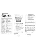 Preview for 2 page of Optical Systems Design OSD8810 Operator'S Manual