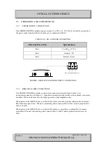 Preview for 8 page of Optical Systems Design OSD9003 Operator'S Manual