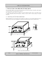 Предварительный просмотр 9 страницы Optical Systems OSD1250 Operator'S Manual