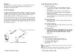 Preview for 2 page of opticis DPFX-250-TR User Manual