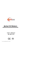 Предварительный просмотр 1 страницы opticis M1-2R2-TR User Manual