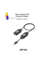 Предварительный просмотр 1 страницы opticis M2-100 User Manual