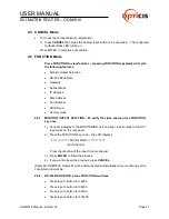 Preview for 11 page of opticis ODM1818 User Manual