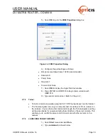 Preview for 16 page of opticis ODM1818 User Manual