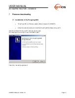 Предварительный просмотр 47 страницы opticis ODM1818 User Manual