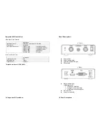 Preview for 6 page of opticis ODSG-01-HS User Manual