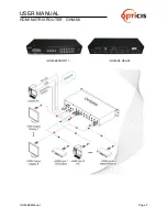 Preview for 2 page of opticis OHM-88 User Manual