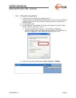 Preview for 42 page of opticis OHM-88 User Manual
