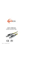 Preview for 1 page of opticis SDIX-100, SDIX-100C User Manual