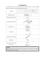 Предварительный просмотр 8 страницы OPTICOM 4 CHANNELS MPEG-4 DIGITAL VIDEO RECORDER - V 1.2 Instruction Manual