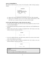 Предварительный просмотр 21 страницы OPTICOM 4 CHANNELS MPEG-4 DIGITAL VIDEO RECORDER - V 1.2 Instruction Manual