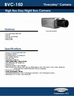 Предварительный просмотр 1 страницы OPTICOM BVC-150 -  3 Datasheet