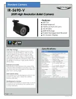 Preview for 1 page of OPTICOM IR-5690-V Datasheet