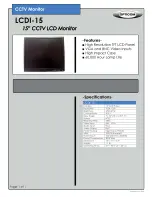 OPTICOM LCDI-15 - Datasheet preview