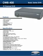 Предварительный просмотр 2 страницы OPTICOM OWB-1600 - Datasheet