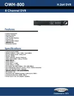 Предварительный просмотр 11 страницы OPTICOM OWB-1600 - Datasheet