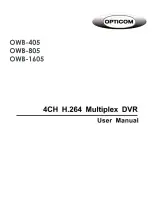 OPTICOM OWB-1605 User Manual предпросмотр