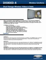 Предварительный просмотр 1 страницы OPTICOM SR5800D-8 Datasheet