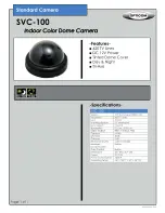 OPTICOM SVC-100 - Datasheet предпросмотр