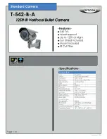 Preview for 1 page of OPTICOM T-542-B-A Datasheet