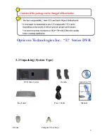 Предварительный просмотр 9 страницы OPTICOM Vista "L"ite Series DVR User Manual