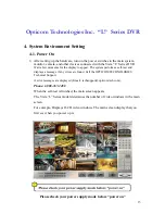 Предварительный просмотр 13 страницы OPTICOM Vista "L"ite Series DVR User Manual