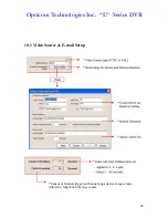 Предварительный просмотр 28 страницы OPTICOM Vista "L"ite Series DVR User Manual