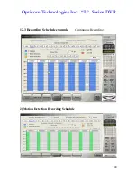 Предварительный просмотр 40 страницы OPTICOM Vista "L"ite Series DVR User Manual