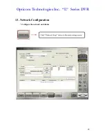 Предварительный просмотр 43 страницы OPTICOM Vista "L"ite Series DVR User Manual