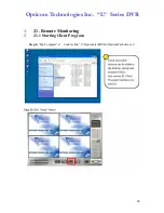 Предварительный просмотр 62 страницы OPTICOM Vista "L"ite Series DVR User Manual
