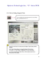 Предварительный просмотр 68 страницы OPTICOM Vista "L"ite Series DVR User Manual