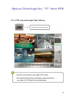 Предварительный просмотр 69 страницы OPTICOM Vista "L"ite Series DVR User Manual