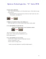 Предварительный просмотр 73 страницы OPTICOM Vista "L"ite Series DVR User Manual