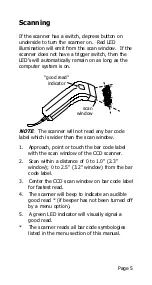 Preview for 9 page of Opticon 25-WEDGE-06 User Manual