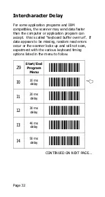 Preview for 36 page of Opticon 25-WEDGE-06 User Manual