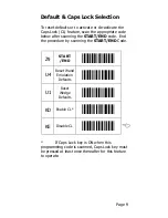 Preview for 11 page of Opticon 25-WEDGE-06A Addendum To User'S Manual