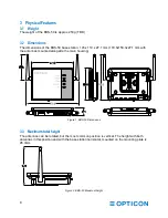 Предварительный просмотр 8 страницы Opticon EBS-50 Specification Manual