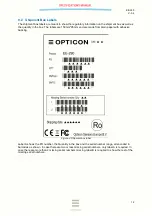 Preview for 12 page of Opticon EE-290 Specification Manual