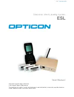Opticon ESL DEMO KIT User Manual preview