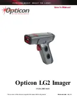 Предварительный просмотр 2 страницы Opticon LG2 Series Manual