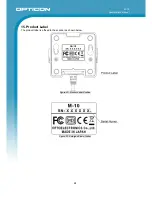 Preview for 29 page of Opticon M-10 Specification Manual