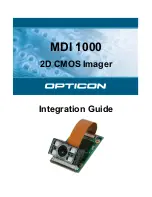 Opticon MDI 1000 Integration Manual preview