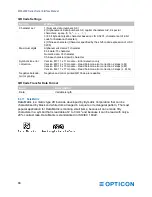 Предварительный просмотр 92 страницы Opticon MDI-4000 Series Serial Interface Manual