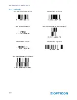 Предварительный просмотр 134 страницы Opticon MDI-4000 Series Serial Interface Manual