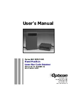 Opticon NLB 9625 User Manual предпросмотр