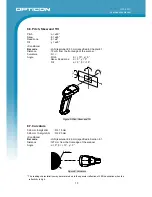 Preview for 15 page of Opticon OPC-3301i Specification Manual