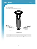 Preview for 23 page of Opticon OPC-3301i Specification Manual