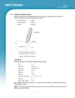 Preview for 8 page of Opticon OPL 2724 ZAPPER Specification Manual